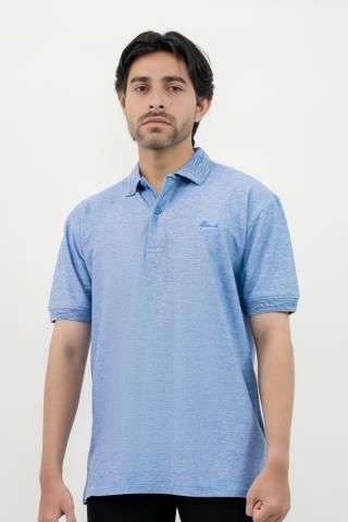 Hassenda Kaos Polo Polos Katun Lengan Pendek Jack Blue