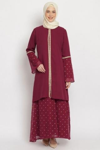 Puricia Gamis Wanita Naasheeta Red