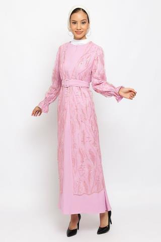 Puricia Gamis Wanita Hawa Pink