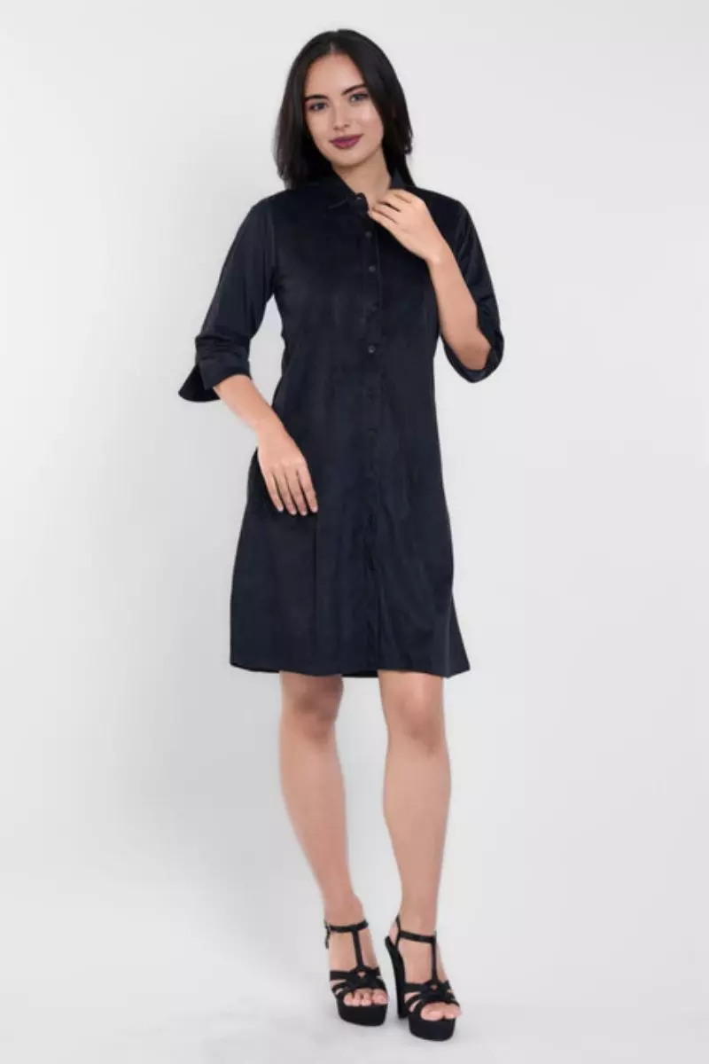 Puricia Midi Dress Barbara Dress Black