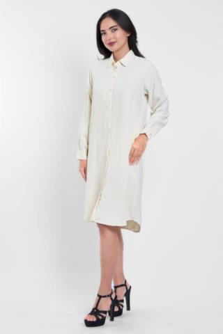 Puricia Midi Dress Davina Dress Premium White