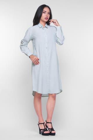 Puricia Dress Lengan Panjang Aleya Sage