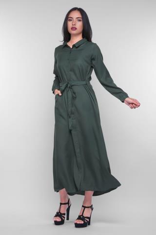 Puricia Gamis Polos Dress Muslim Ayesha Hijau