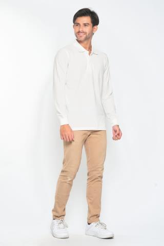 Hassenda Kaos Polo Shirt Arsenio Putih