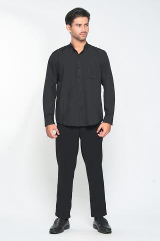 Hassenda Baju Koko Muslim Afif Hitam