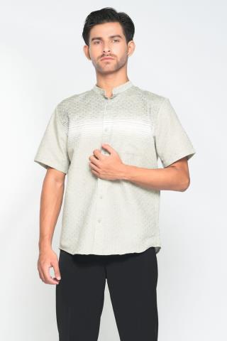 Hassenda Baju Koko Muslim Pria Kiesh Hijau